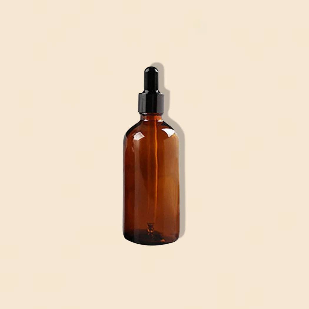 Aromachology - Wholesale Essential Oil Holder - Glass Amber Dropper Bottle 1 oz (30 ml)