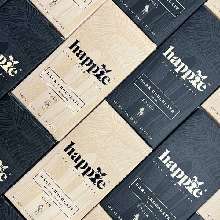 Happie - Wholesale Chocolate Bar - Happie Calm Chocolate