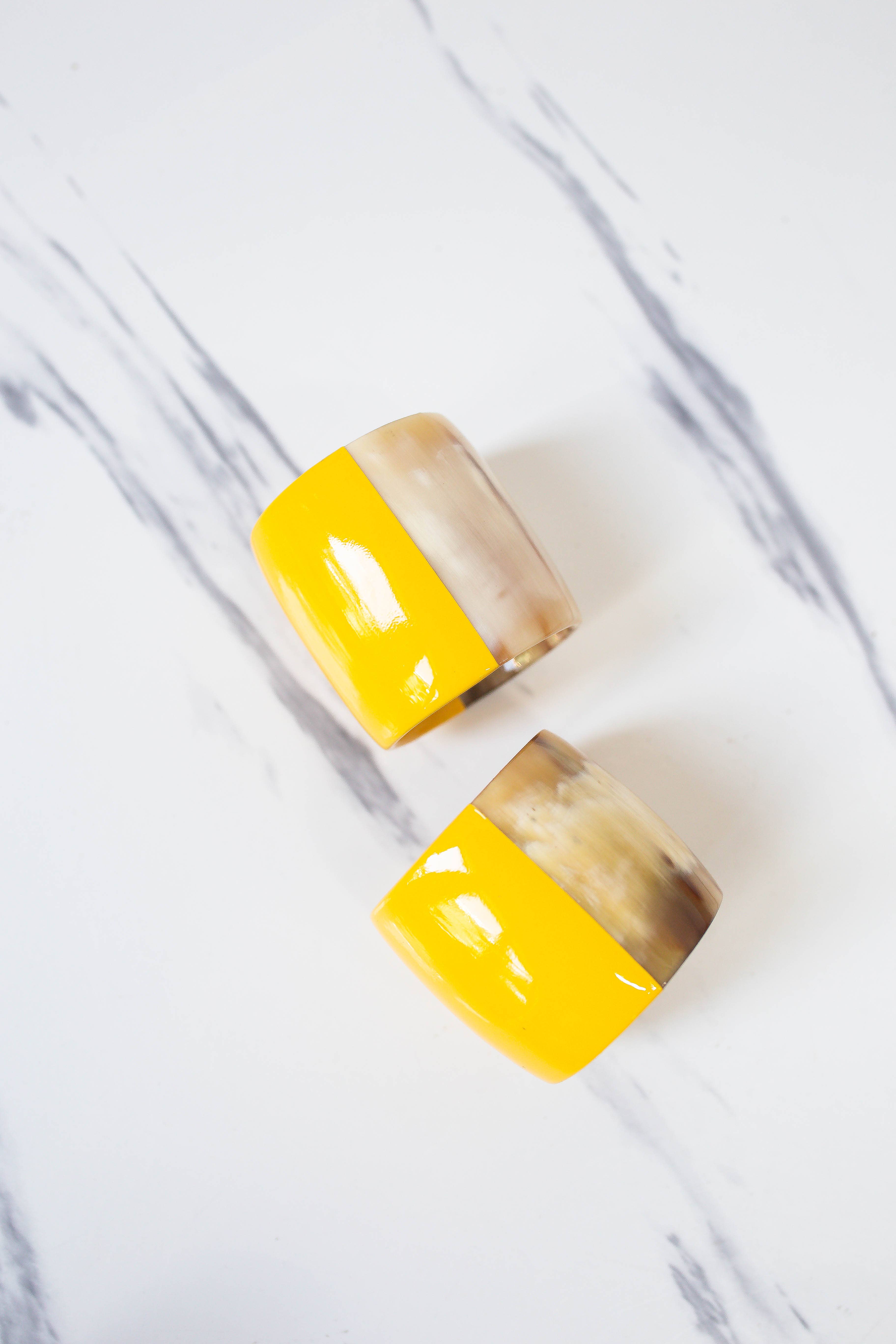 Tonkin Handicraft - Wholesale Napkin Ring - Lacquer Buffalo Horn Long Napkin Ring1