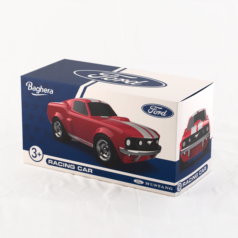 Baghera - Wholesale Toy Car/Truck - Kids - Small Toy Car Ford Mustang Red5