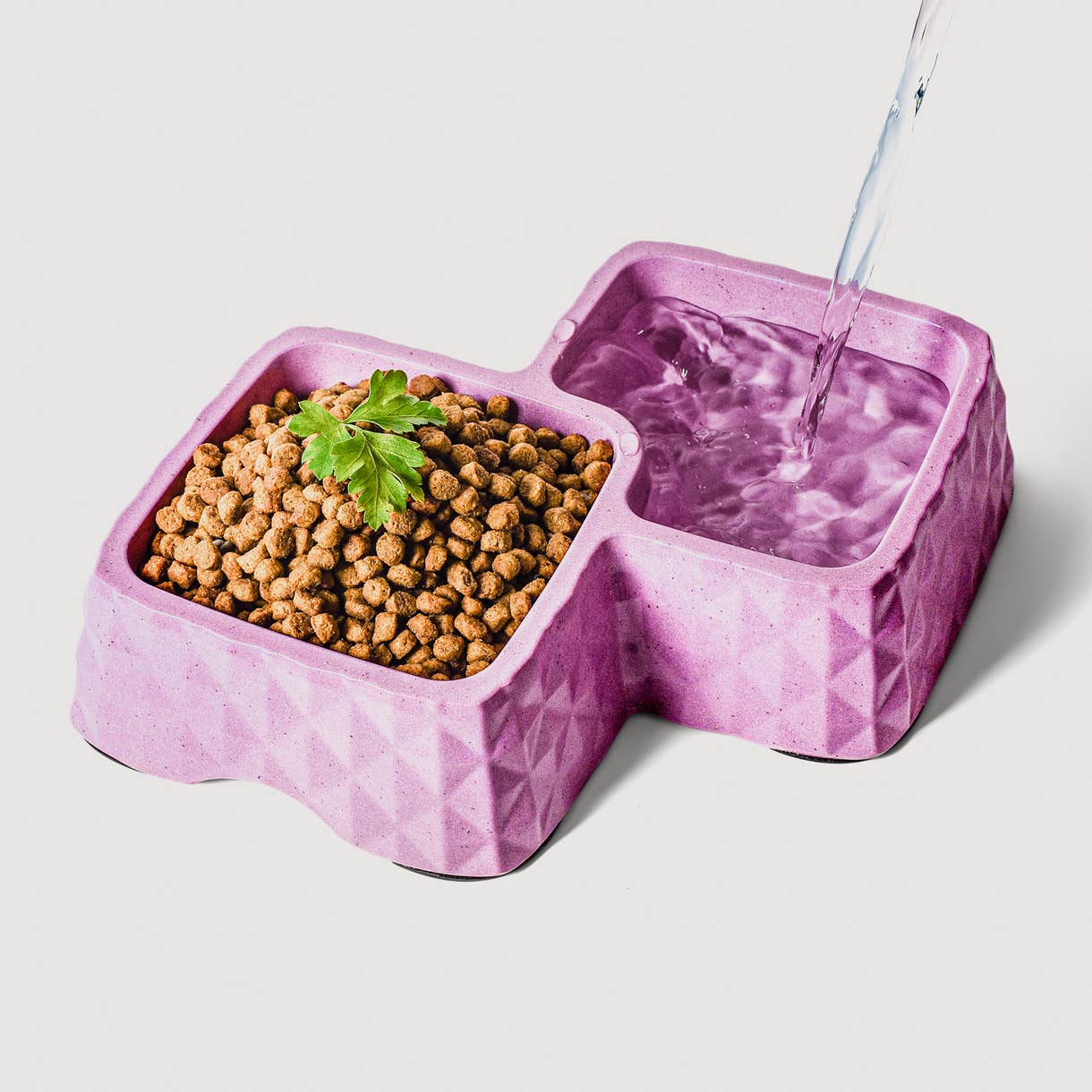 ne&no - Wholesale Pet Bowl - Cat/Dog - ne&no® Bamboo Double Bowl for Cats & Dogs - Non-Slip11