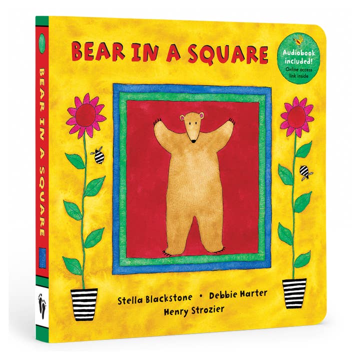 Bear in a Square for wholesale by Barefoot Books