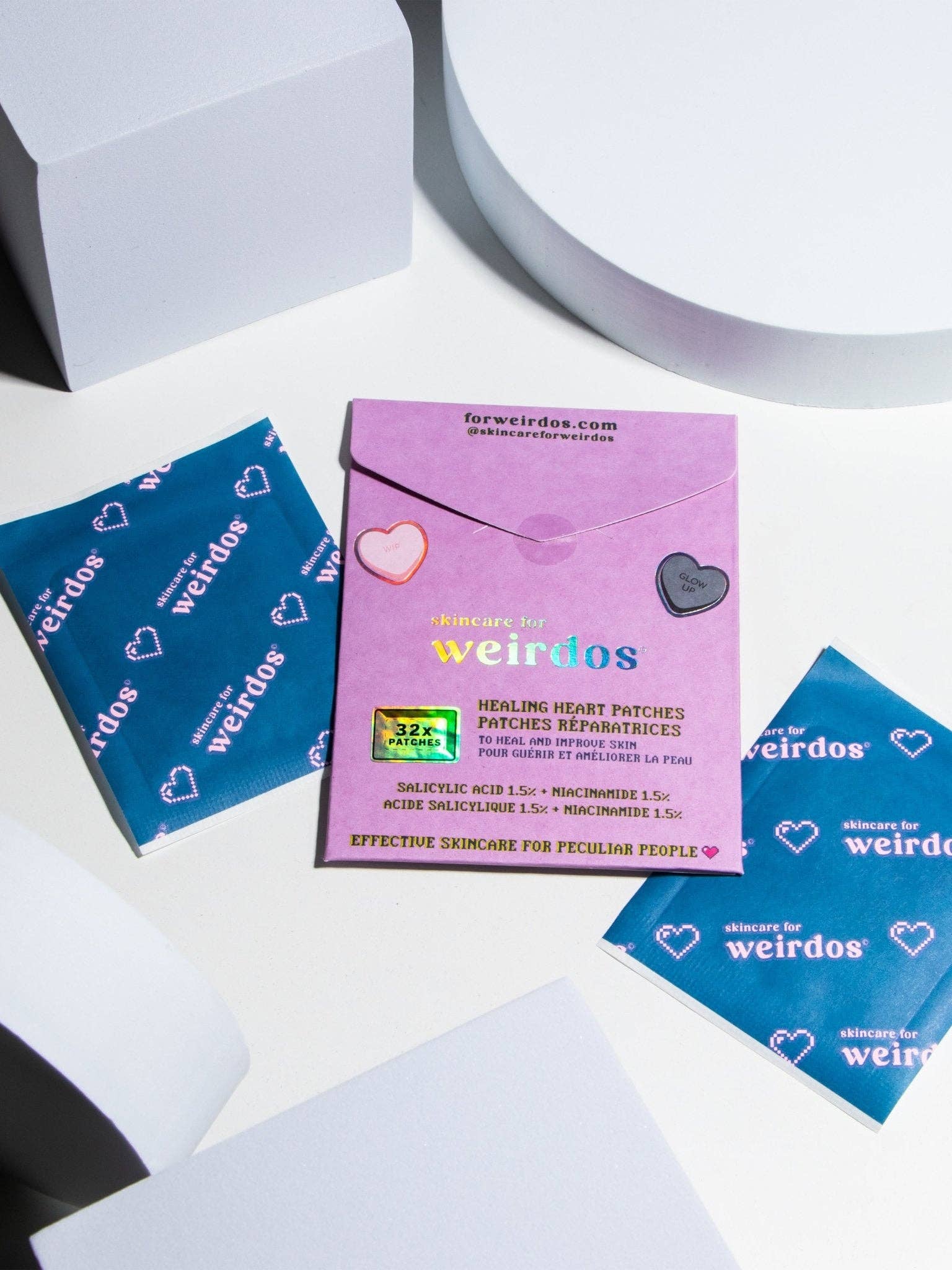 Skincare for Weirdos - Wholesale Acne/Hydrocolloid Patch - 32 pack Pimple Patches – Salicylic & Niacinamide4