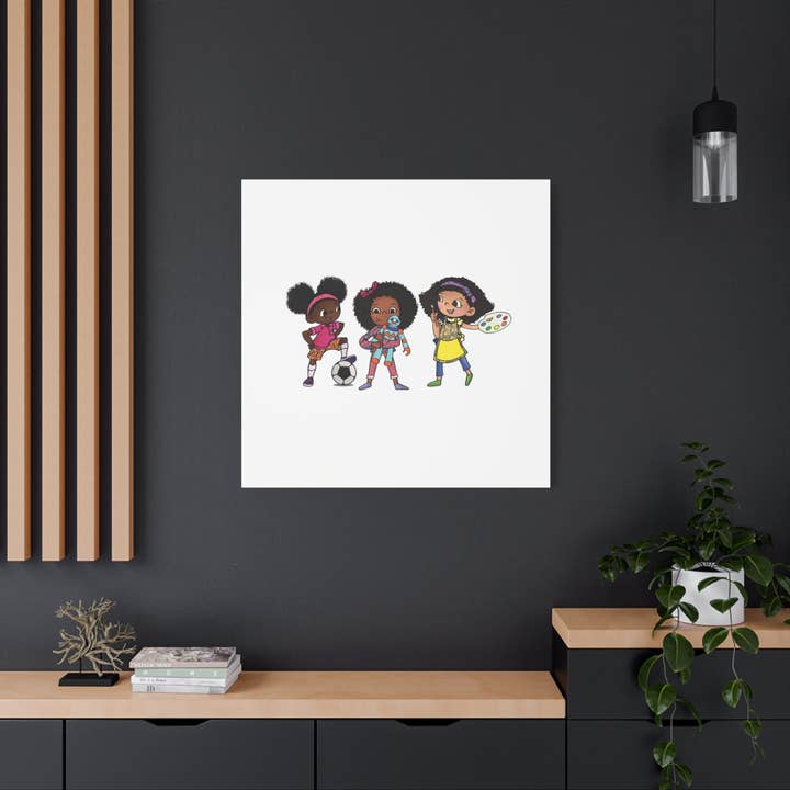 Ikuzi Dolls - Wholesale Art Print - Kids & Baby - Kids' Canvas Wall Art - Playful Characters for Creative Spaces239