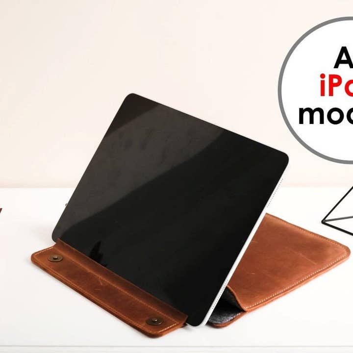 Leather tablet sleeve - CS0126 for wholesale by Pikore