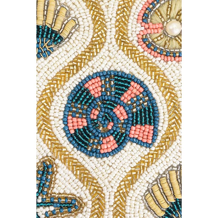 America & Beyond - Wholesale Shoulder Bag - Women's - Sunlit Shore Embellished Shoulder Bag1