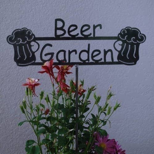 Beer Garden Sign for wholesale by Winfield Designs ~ Metal Art