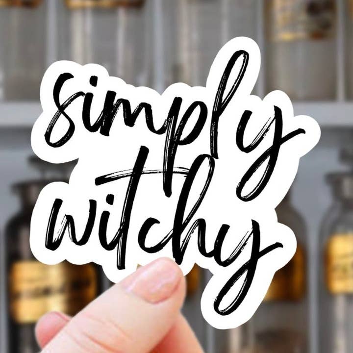 Simply Witchy Sticker for wholesale by Studio Katie