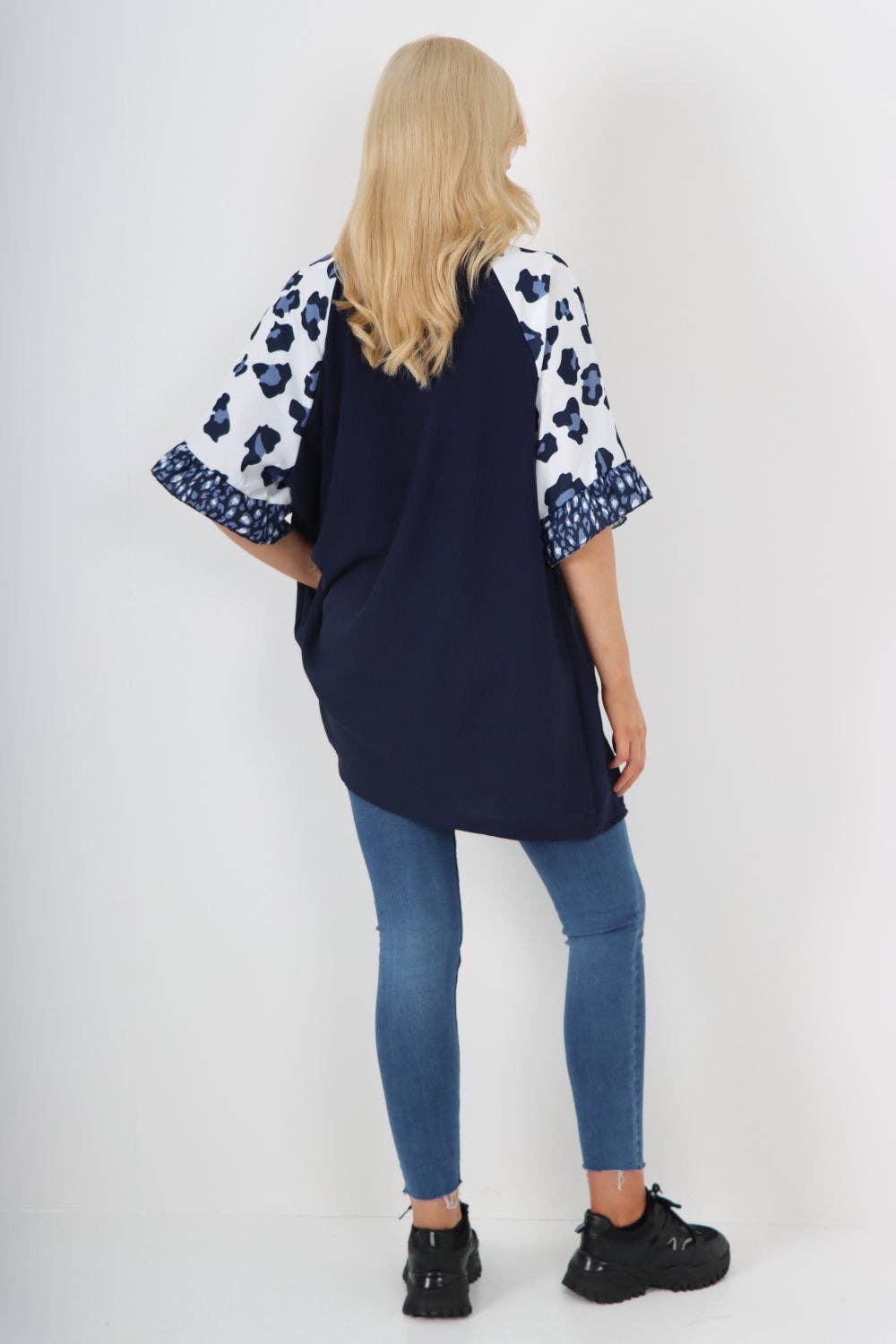 Miss Bold – wholesale Tunic – Women’s – Italian Animal Printed Sleeve Tunic Top14