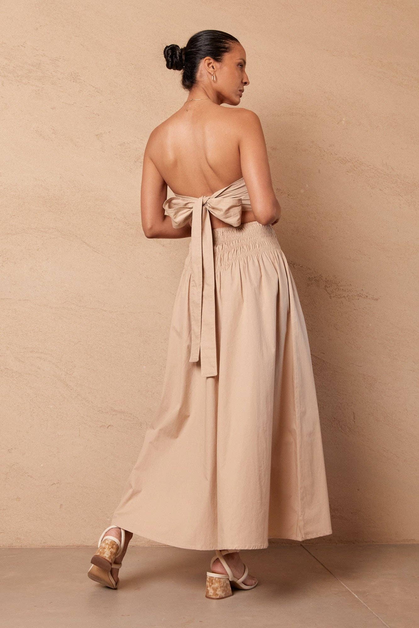 BEFORE ANYONE ELSE - Wholesale Blouse – Women’s - YONI TOP - LATTE4