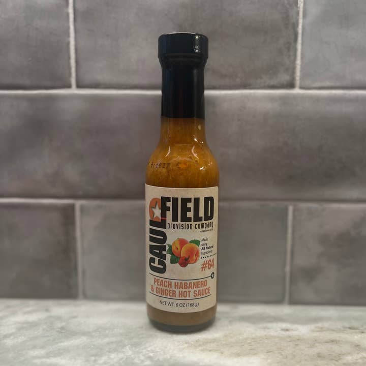 #64 Peach Habanero & Ginger Hot Sauce for wholesale by Caulfield Provision Company
