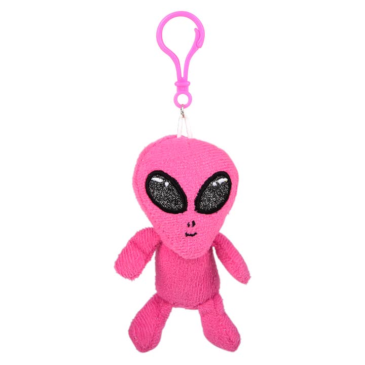 The Toy Network - Wholesale Stuffed/Plush Toy - Kids & Baby - (T) 3" GALACTIC ALIEN BACKPACK CLIP2