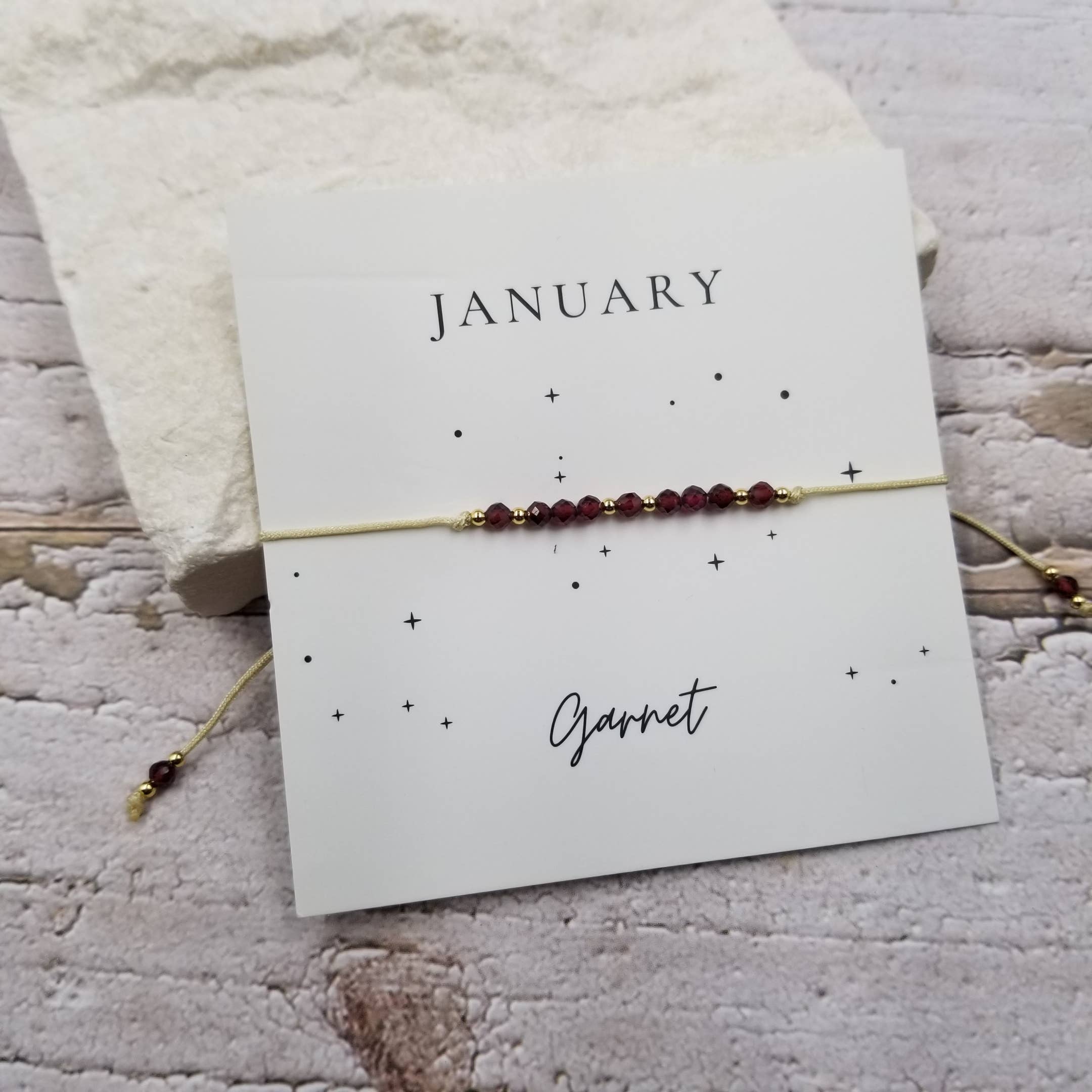 Treasure Wholesale - Wholesale Beaded Bracelet - Handmade Crystal & Copper Bead Birthday Month Bracelet0