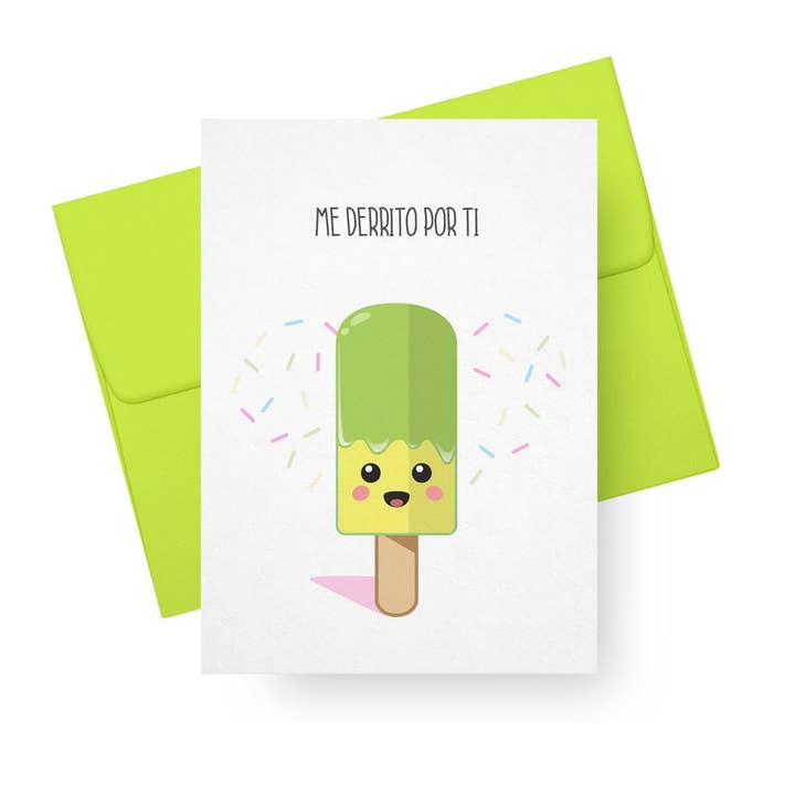 Me Derrito Por Ti - I Melt for You for wholesale by Paper Tacos®