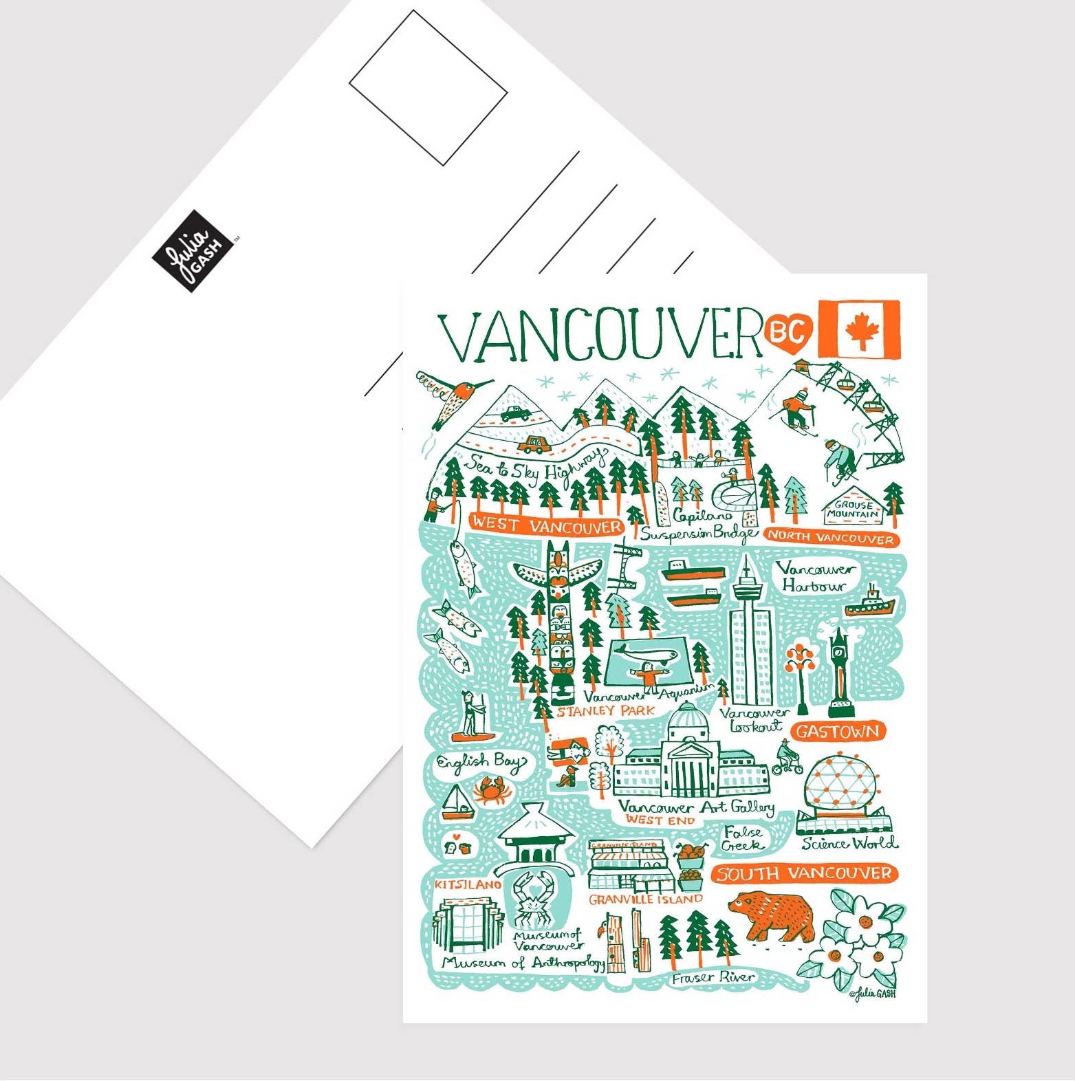 Julia Gash - Vente Affiche d'art - Impressions et cartes de Vancouver3