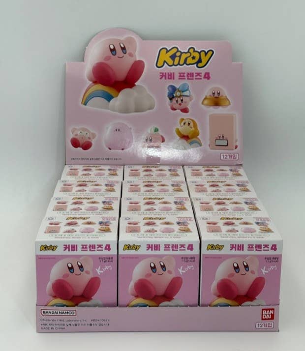 K-Wonderland – Brinquedo estatueta - Crianças por atacado – Bandai Kirby Figura 3D Caixa Aleatória Brinquedo Colecionável Ver.48