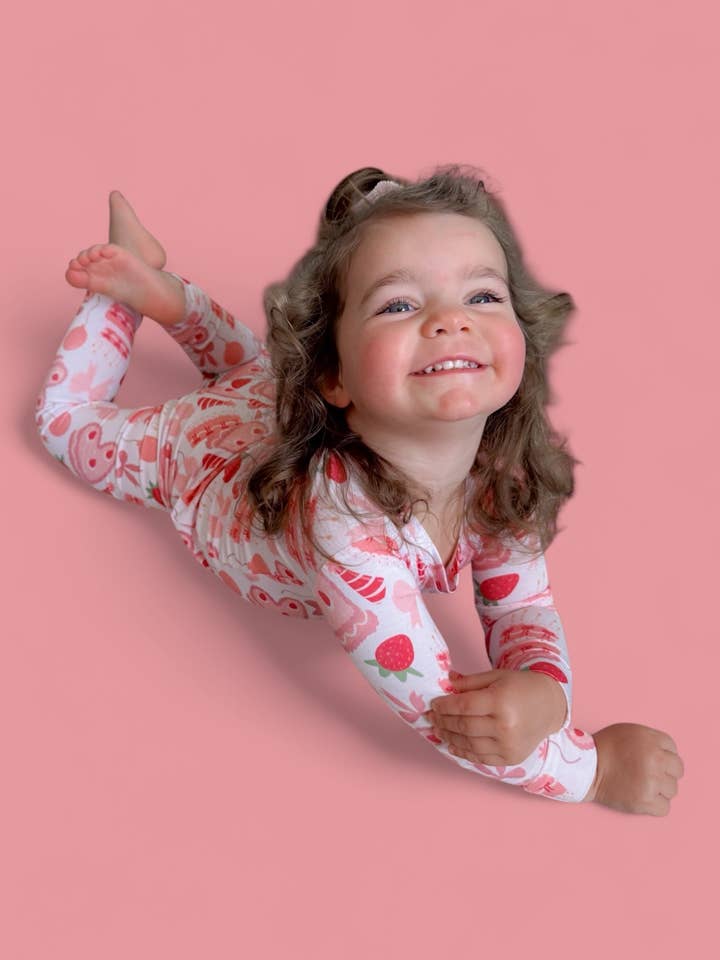 Dream Big Little Co. - Wholesale Sleepwear Set - Kids - BERRY SWEET BIRTHDAY DREAM SET5