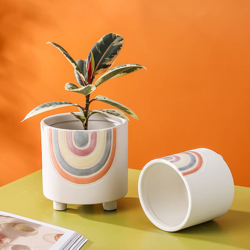 Springer Décor - Venta al por mayor Macetas - Arco iris redondo6