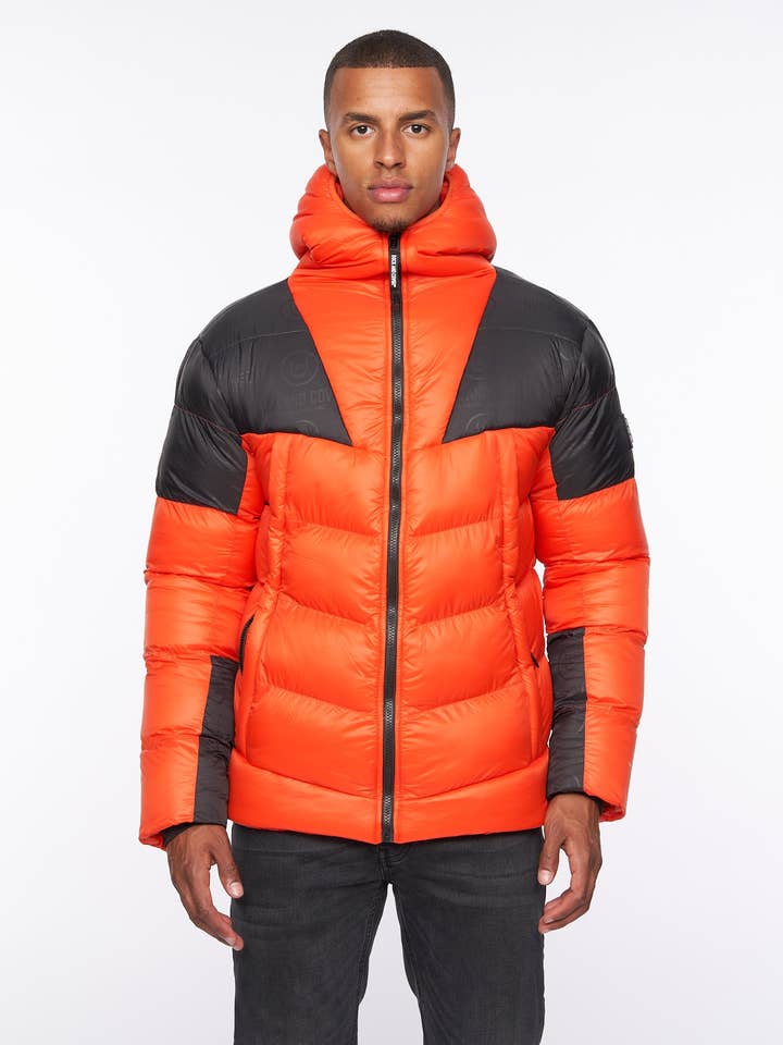 Raymax Padded Jacket Orange for wholesale by Duck and Cover