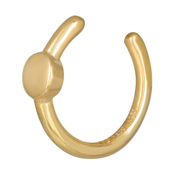 Forgyldt 925 sølv øre manchet for engroshandel hos caï