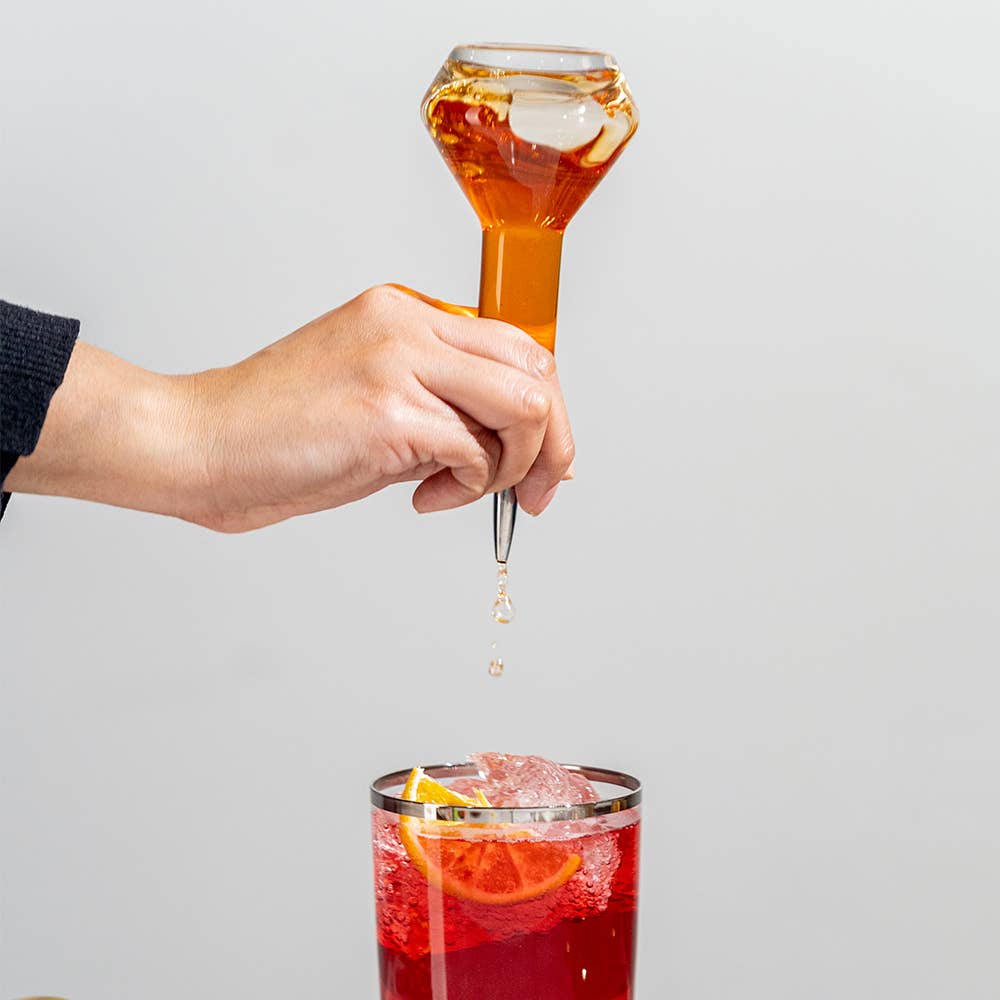 A Bar Above – wholesale Garnishing tool – Bitters Bottles, Glass: Single Pack or Set of 35