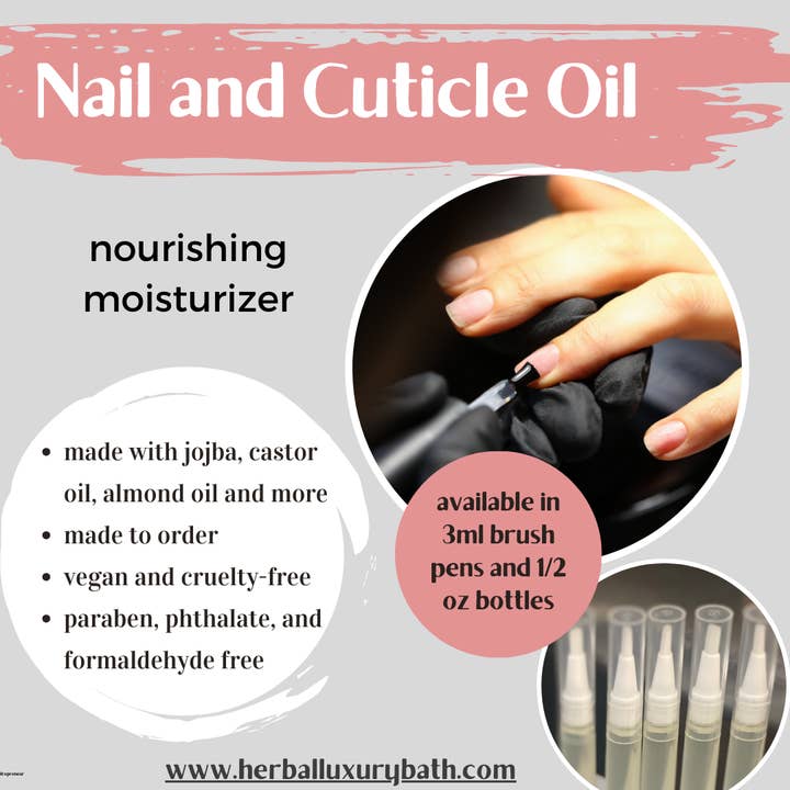 Half Gallon nail and Cuticle Oil for wholesale by Herbal Love Creations- Luxury Bath and Body