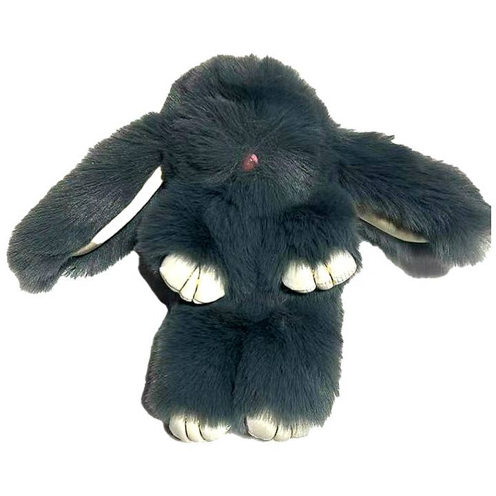 Diacly - Wholesale Keychain – Women's - 7 Inches Long Hair Soft Pompom Bunny Keychain6