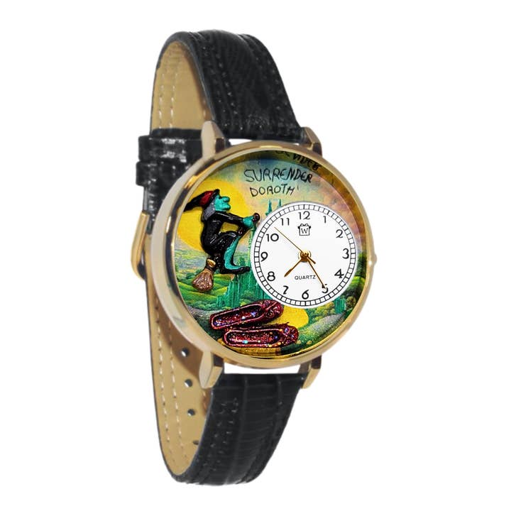 Wickedly Wicked Witch 3D Watch | Handmade in USA for wholesale by Whimsical Gifts
