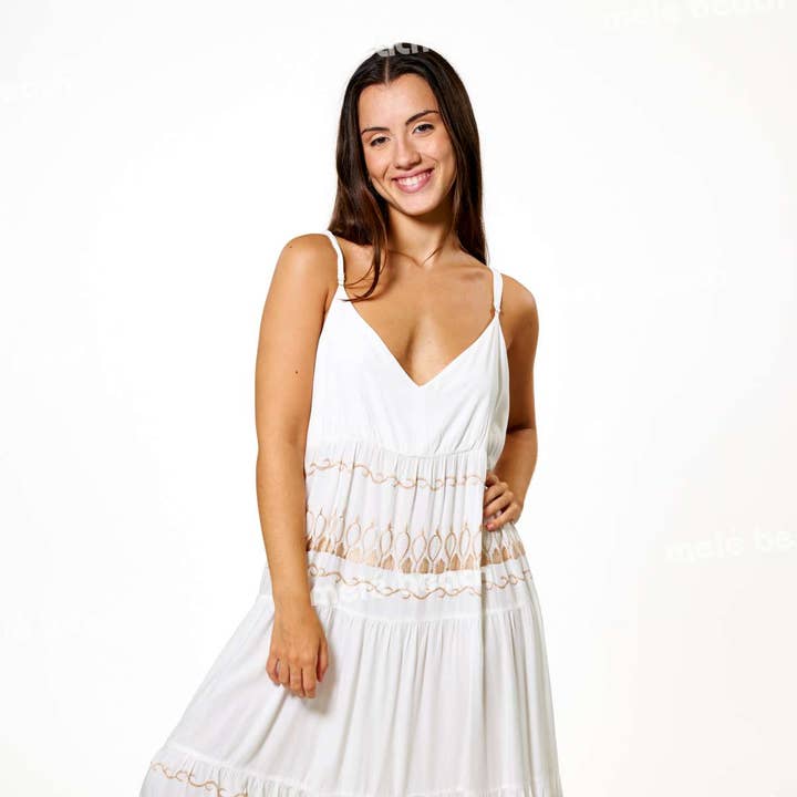 ABITO LUNGO SAMAL 35129 per la vendita all'ingrosso da parte di Mele Beach