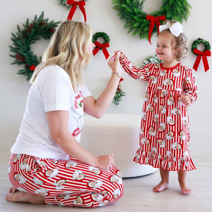 Caden Lane - Wholesale Sleepwear Bottom - Women's - Santa Claus Lane Unisex Adult Pajama Pants4