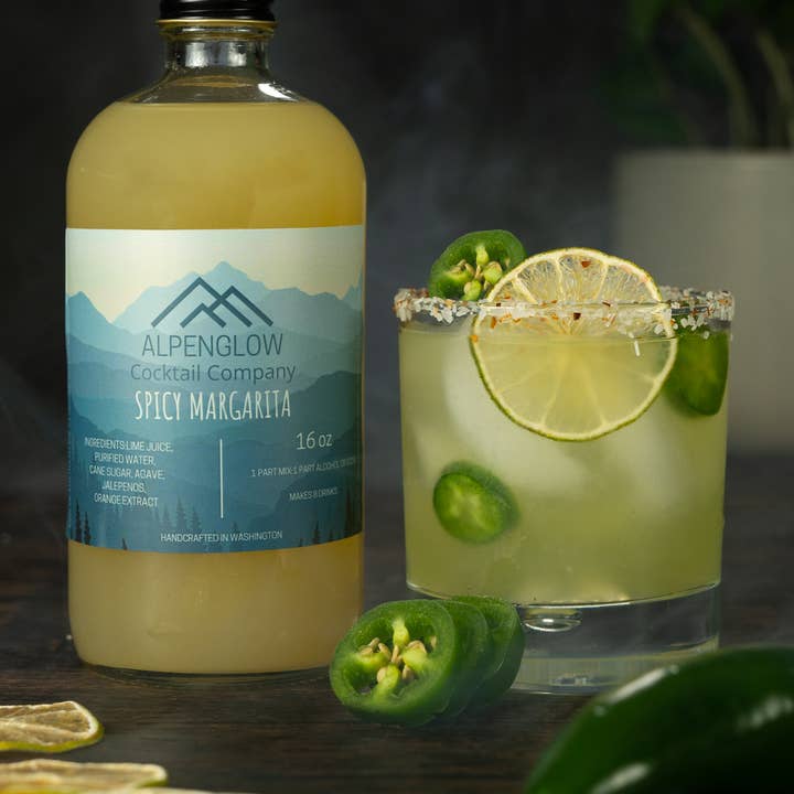 Alpenglow Cocktail Company - Wholesale Cocktail Mix/Syrup - Spicy Margarita