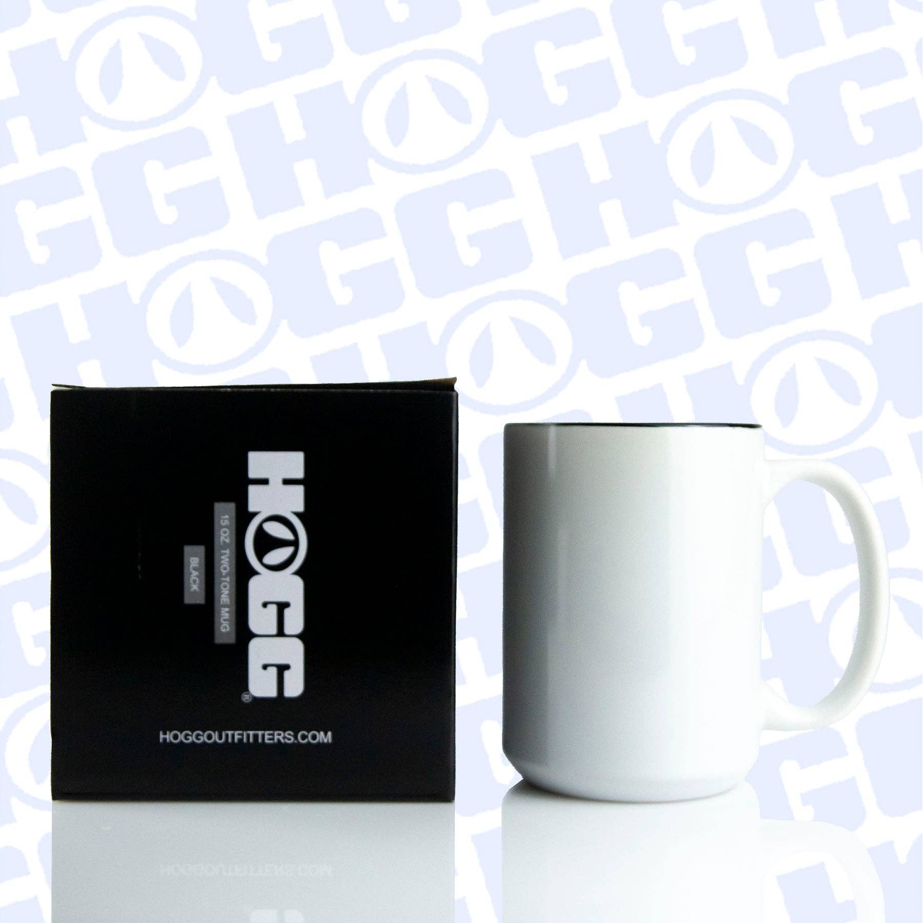 Hogg Outfitters - Wholesale Coffee Mug - 15oz SUBLIMATION TWO-TONE MUG - BLACK1