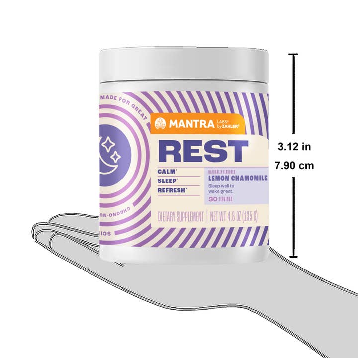 Advanced Nutrition by Zahler - Wholesale Voedingssupplement/vitamine - Mantra Rest, het kalmerende supplement, citroenkamillesmaak.3