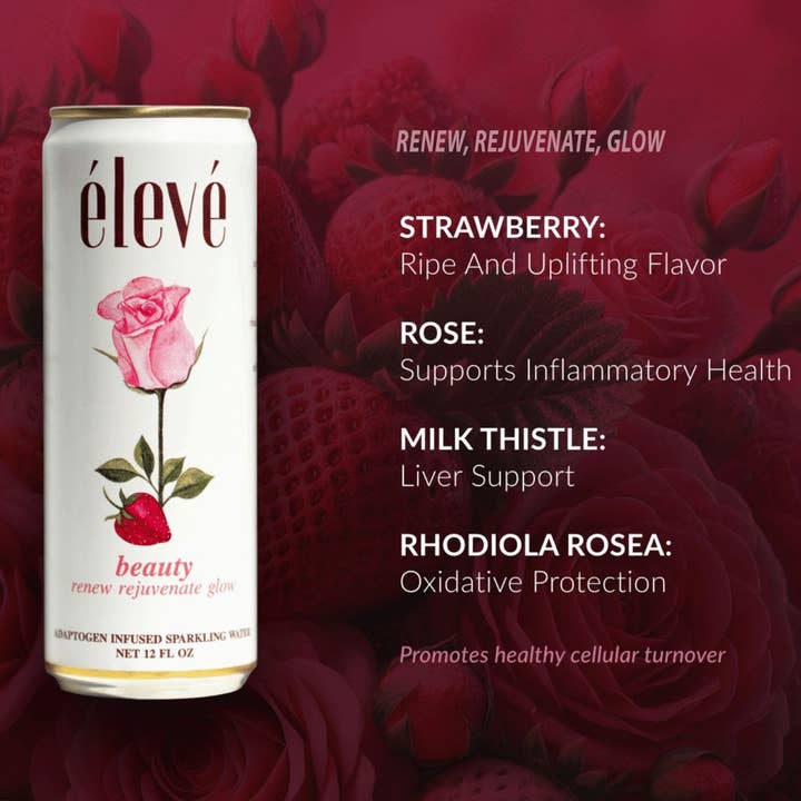 élevé - Wholesale Sparkling Water - Beauty - renew, rejuvenate, glow