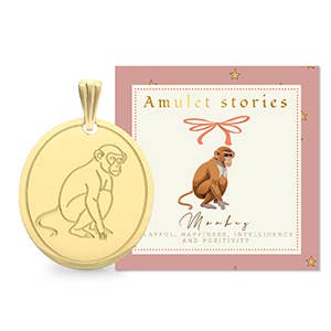 Charm Amulet Stories - Monkey for wholesale by Sansira Jewelry