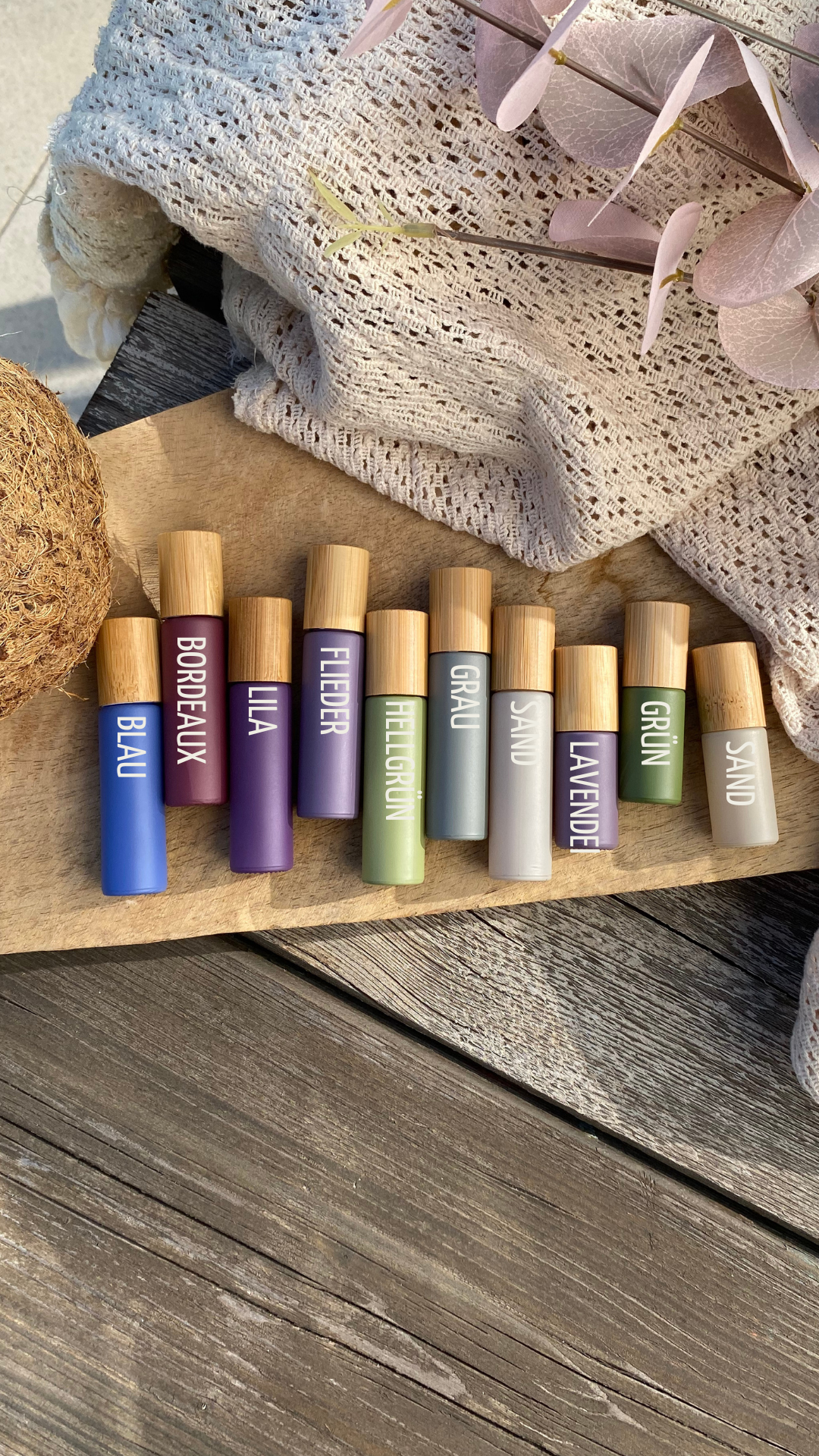 feelinature - Wholesale Essential Oil Roll-On - “Feelinature” Roll-On In Natural Matte Shades (5ml/10ml)5