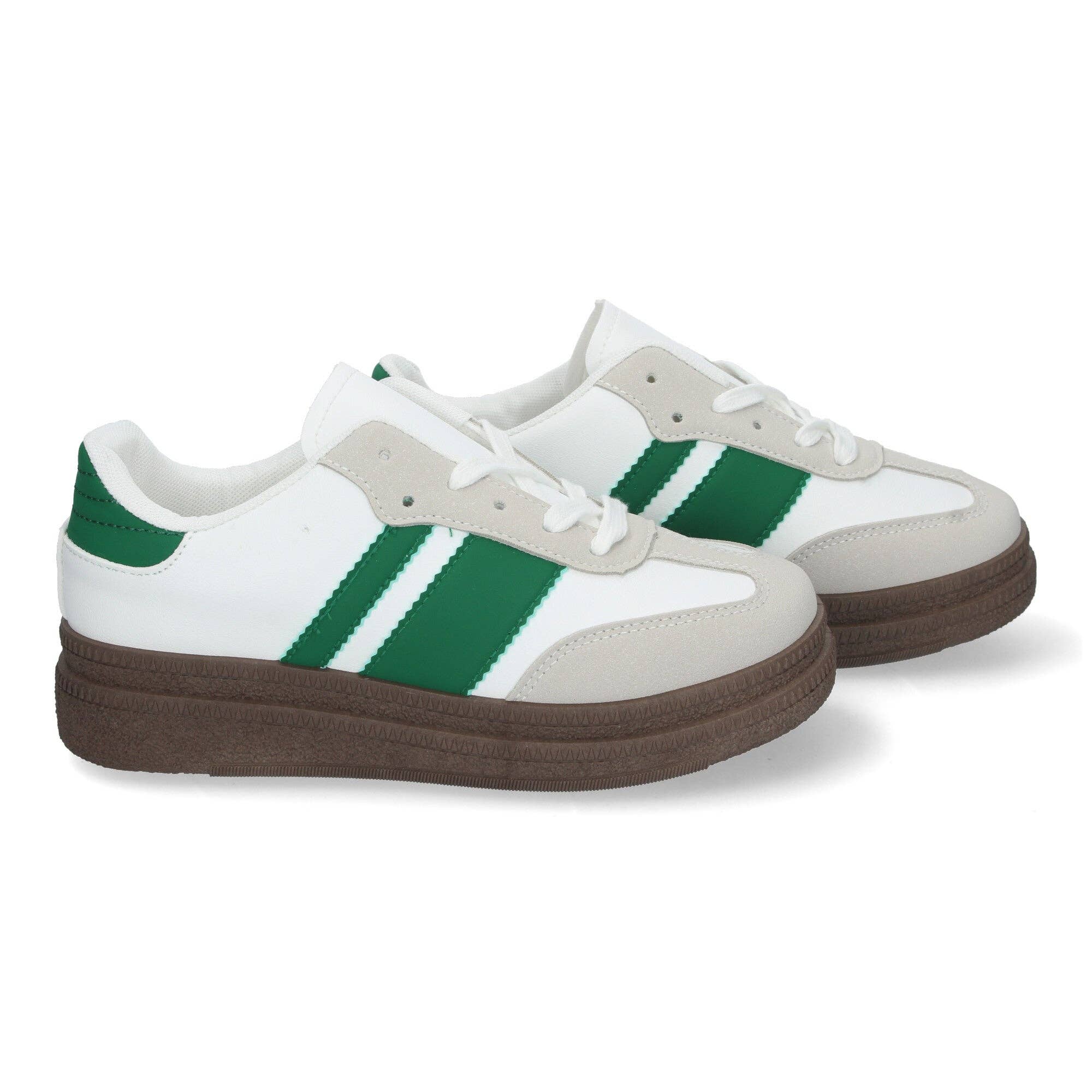 Brideluxe Mayorista - Vendita all'ingrosso Sneakers sportive - Donna - Eleganti Scarpe da Ginnastica Verdi da Donna4