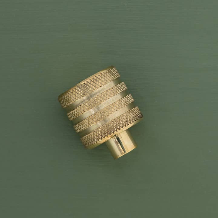 Brass bee - Vendita all'ingrosso Manopola/pomello - Maniglie e pomelli APIDAE in ottone massiccio zigrinati, ottone lucido