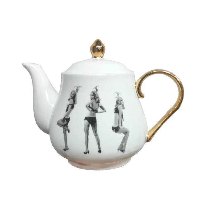 Spitfire Girl - Wholesale Tea Pot - Burlesque Lady Teapot