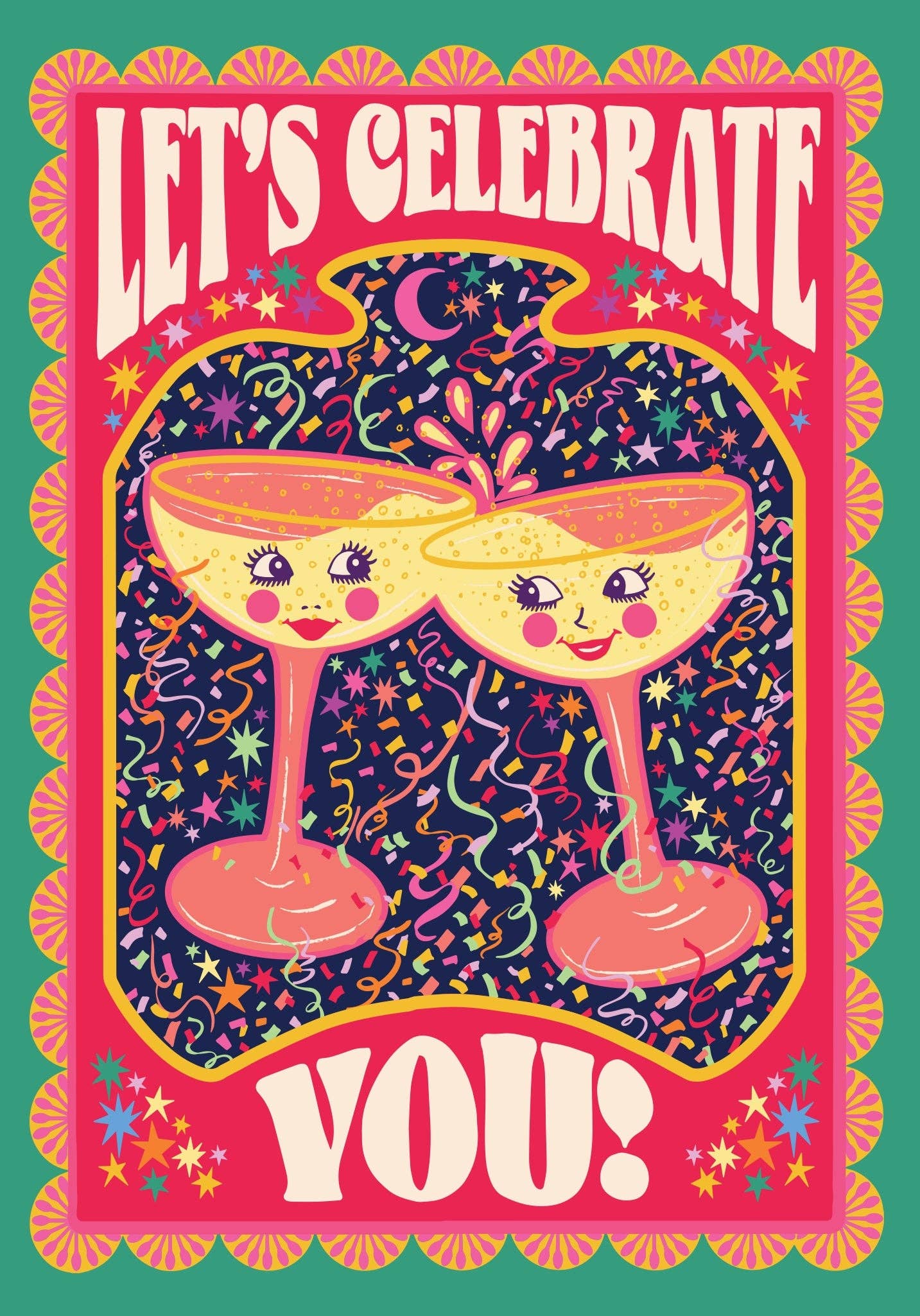 Cath Tate Cards – postal de felicitações por atacado – VAMOS COMEMORAR1