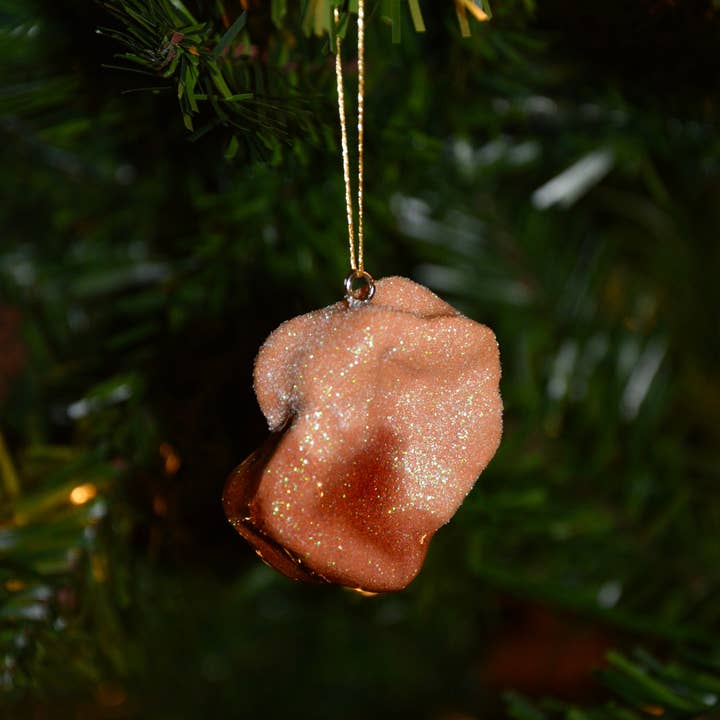 House of Savage - Wholesale Ornament - CERAMIC CHICKEN NUGGET W/ SWEET N’ SOUR SAUCE ORNAMENT