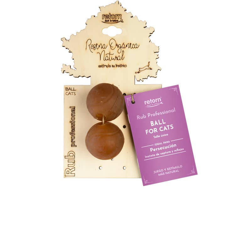 Jouet pour chat Ball x2 pour la vente par POCURULL SL (Retorn)