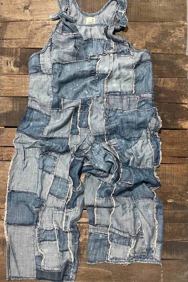 Jaded Gypsy - Wholesale Jumpsuit - Women's - Patchwork Skies Jumpsuit