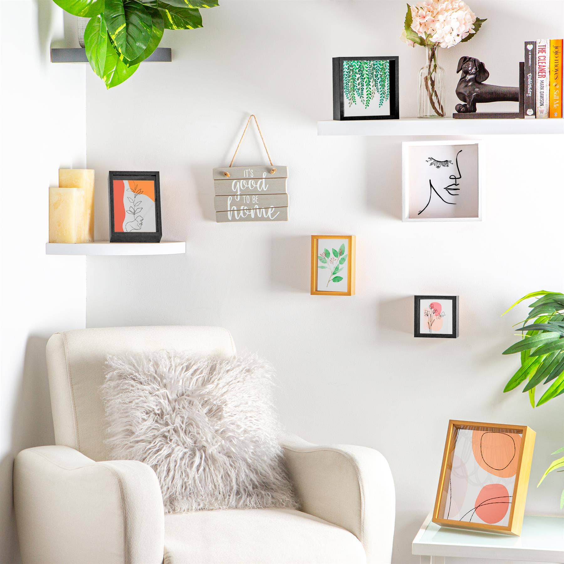 Rinkit Ltd - Wholesale Picture Frame - Nicola Spring 8" x 10" 3D Deep Box Photo Frame - Black2