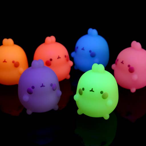 Figurine aléatoire à collectionner Glow Molang pour la vente par K-Wonderland
