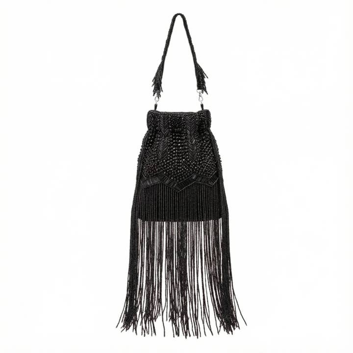 Sulman Black Fringed Candy Box for wholesale by ACUS