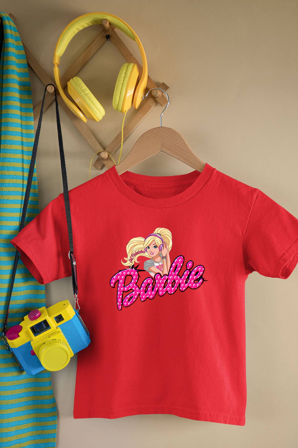 IALD - Wholesale Screen Printed T-Shirt - Kids - Girl's Round Neck T-Shirt | Barb Music3