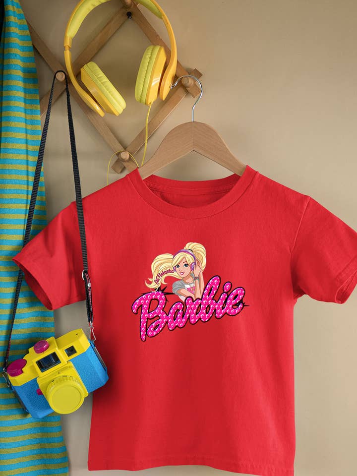 IALD - Wholesale Screen Printed T-Shirt - Kids - Girl's Round Neck T-Shirt | Barb Music3