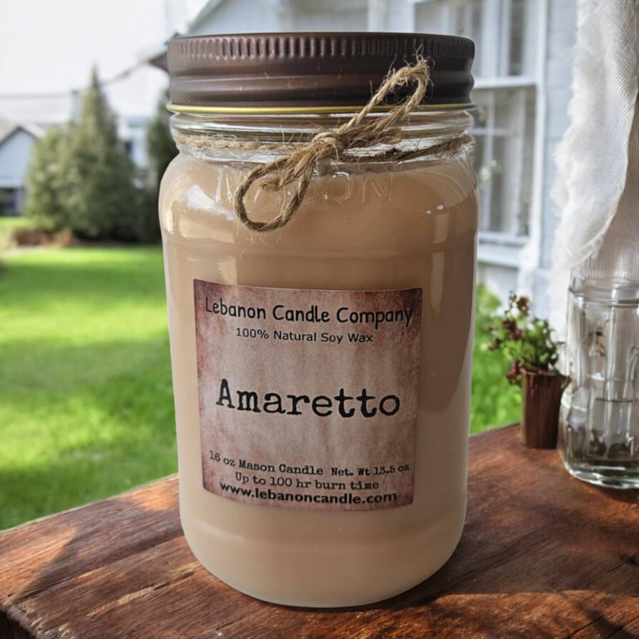 Lebanon Candle Company - Wholesale Jar/Filled Candle - Amaretto Candle5