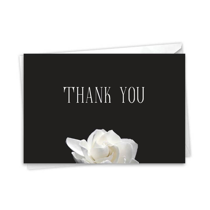 NobleWorks - Wholesale Thank You Card - Thank You Card - Floral Support - Gratitude0